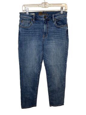 Women's size 6 Kut from the Kloth Katy high rise ankle straight leg jeans